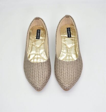 Adore – Beige Casual Ballet Flats W05E - Image 2