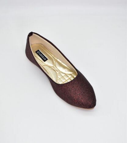 Adore – Maroon Casual Ballet Flats W07R - Image 4