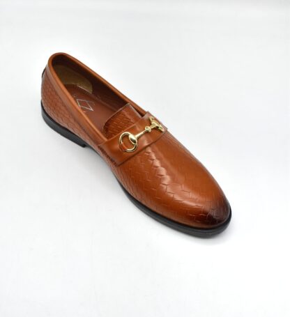 Godric - Tan Croco Hazel Slip On 244C - Image 4