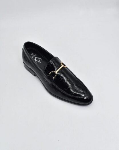 Nòz·ze - Black Patent Croco Hazel Slip On 280A - Image 4