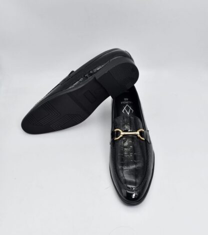 Nòz·ze - Black Patent Croco Hazel Slip On 280A - Image 6
