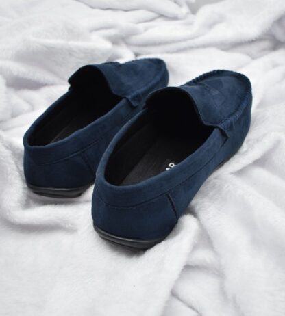 Blue Suede Slip On 79D - Image 4