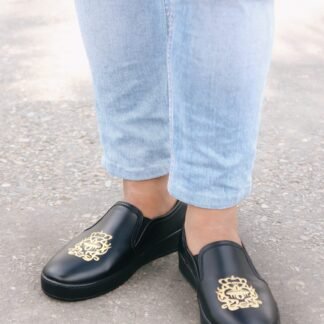 Vecna - Rare Embroidery Slip On Sneaker 263A