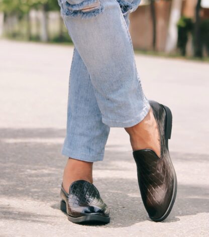 Vecna - Brown Designed Belgian Slip-On 260B