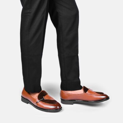Tan Side Buckle Slip On 291C - Image 3