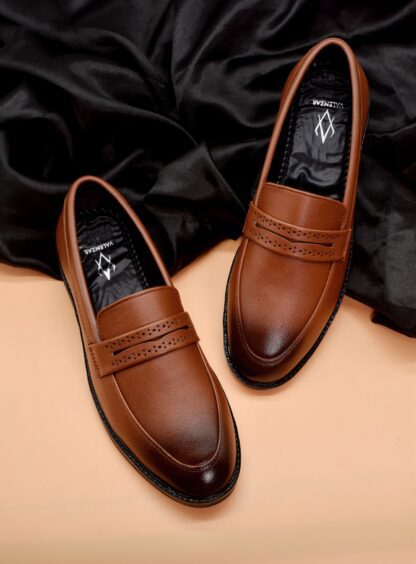 Tan Penny Slip On 292C