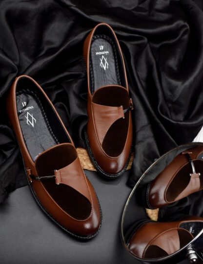 Tan Side Buckle Slip On 291C