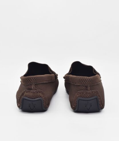 Mocassini - Brown Penny Flyknit Wrinkle Free Driving Slip On 289B - Image 7