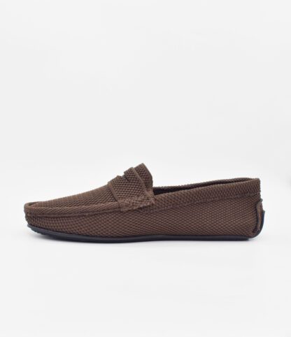 Mocassini - Brown Penny Flyknit Wrinkle Free Driving Slip On 289B - Image 6