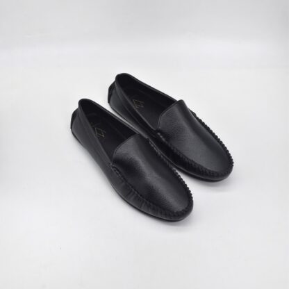 Aurora - Black Driving Slip On 312A - Image 6