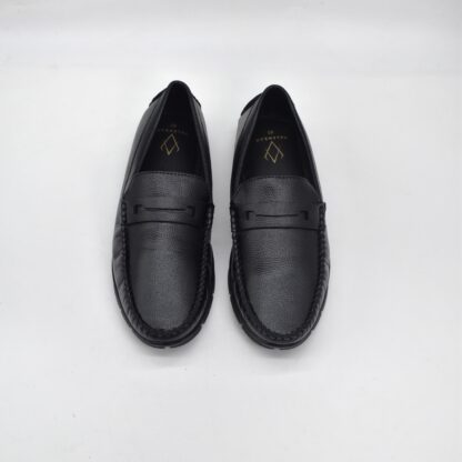 Aurora - Black Penny Driving Slip On 309A - Image 5