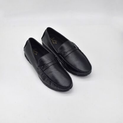 Aurora - Black Penny Driving Slip On 309A - Image 6
