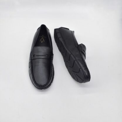 Aurora - Black Penny Driving Slip On 309A - Image 8