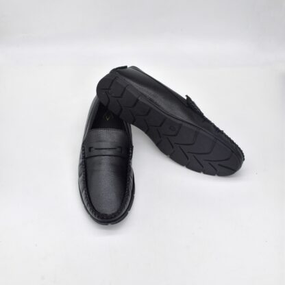 Aurora - Black Penny Driving Slip On 309A - Image 9