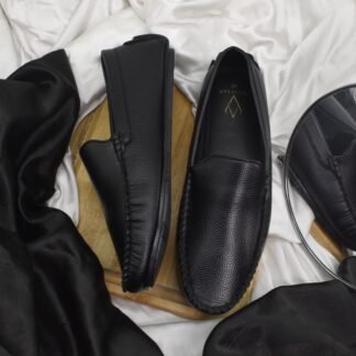 Aurora - Black Driving Slip On 312A