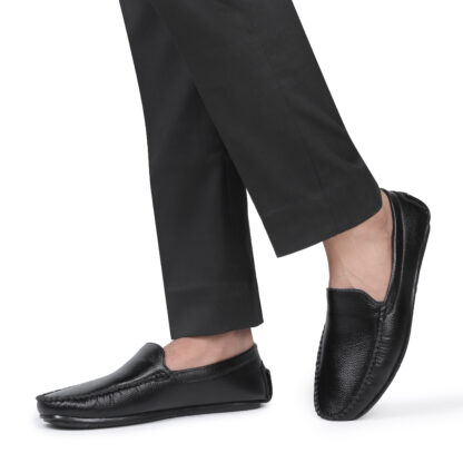 Aurora - Black Driving Slip On 312A - Image 3