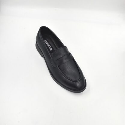 RareLux - Black Wrinkle Free Penny Loafer V0017A - Image 5