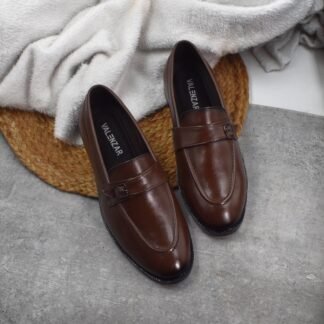 RareLux - Cherry Handmade Wrinkle Free Single Monk Loafer V0037R
