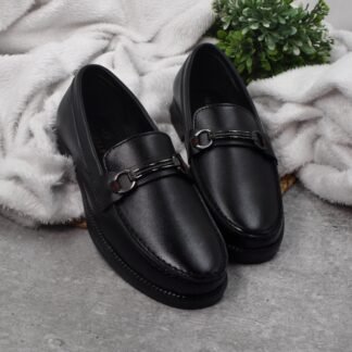 RareLux - Black Italian Hazel Slip On V0045A